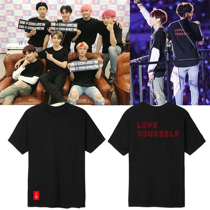 K-pop BTS Love Yourself T-shirts