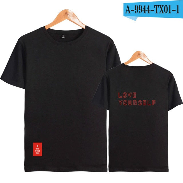 K-pop BTS Love Yourself T-shirts