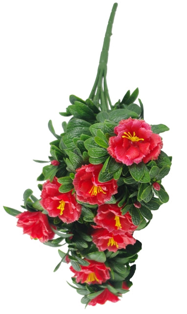 Red Rose Bunch UV 45cm