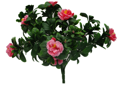 Pink Rose Bunch UV 45cm