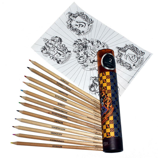 Harry Potter Colouring Pencil Tube