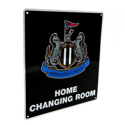 Newcastle United FC Home Changing Room Sign