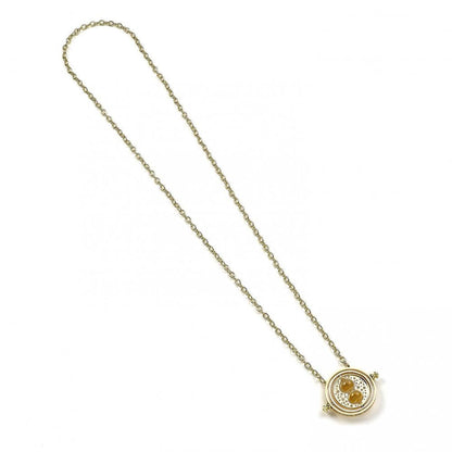 Harry Potter Gold Plated Necklace Time Turner