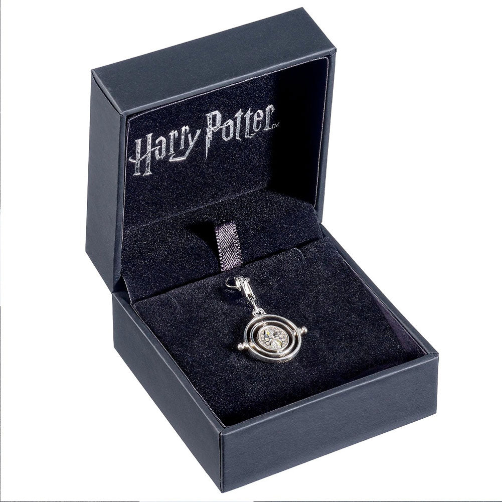 Harry Potter Sterling Silver Crystal Charm Time Turner