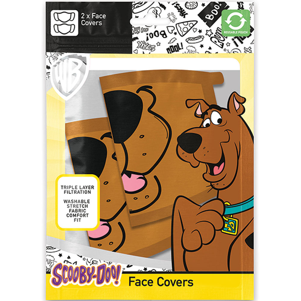 Scooby-Doo! 2pk Face Coverings Scooby
