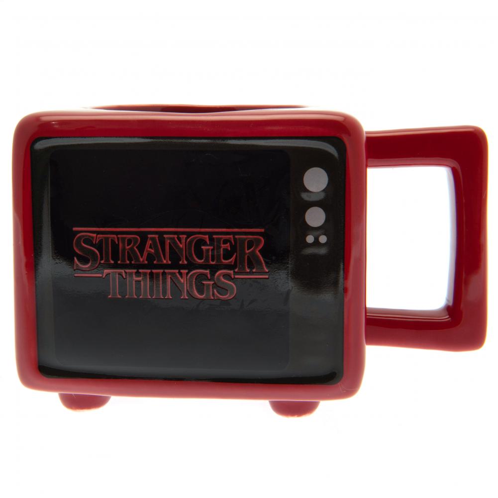 Stranger Things Retro TV Heat Changing 3D Mug
