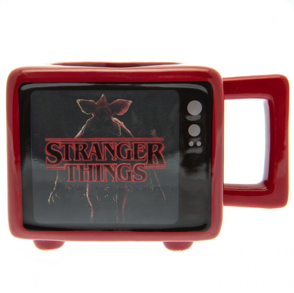 Stranger Things Retro TV Heat Changing 3D Mug