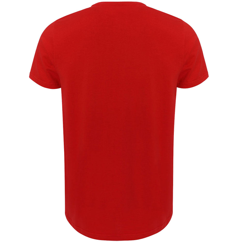 Liverpool FC Crest T Shirt Mens Red XXL