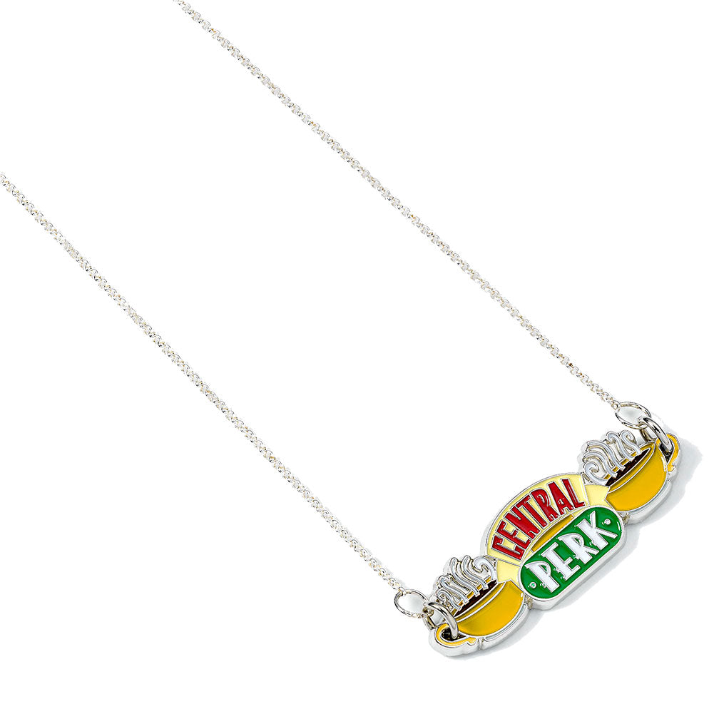 Friends Silver Plated Necklace Central Perk