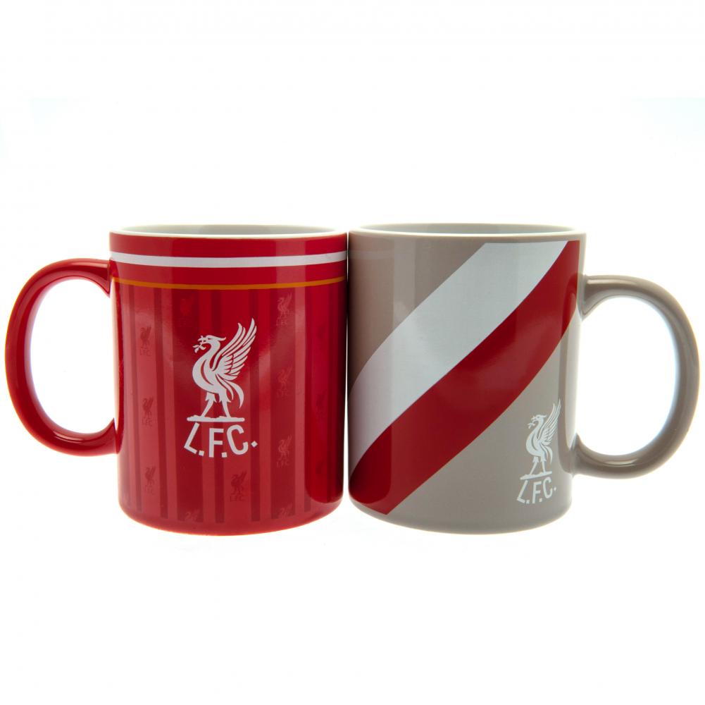 Liverpool FC Retro Twin Mug Set