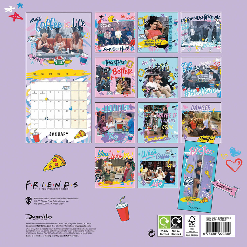 Friends Calendar 2022