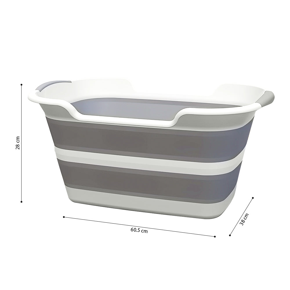 PETSWOL Collapsible Pet Bathtub with Water Drain Plug_6