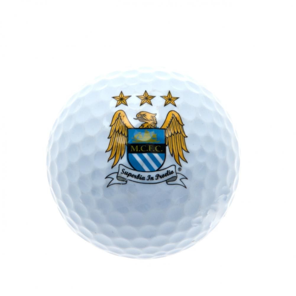 Manchester City FC Golf Balls EC