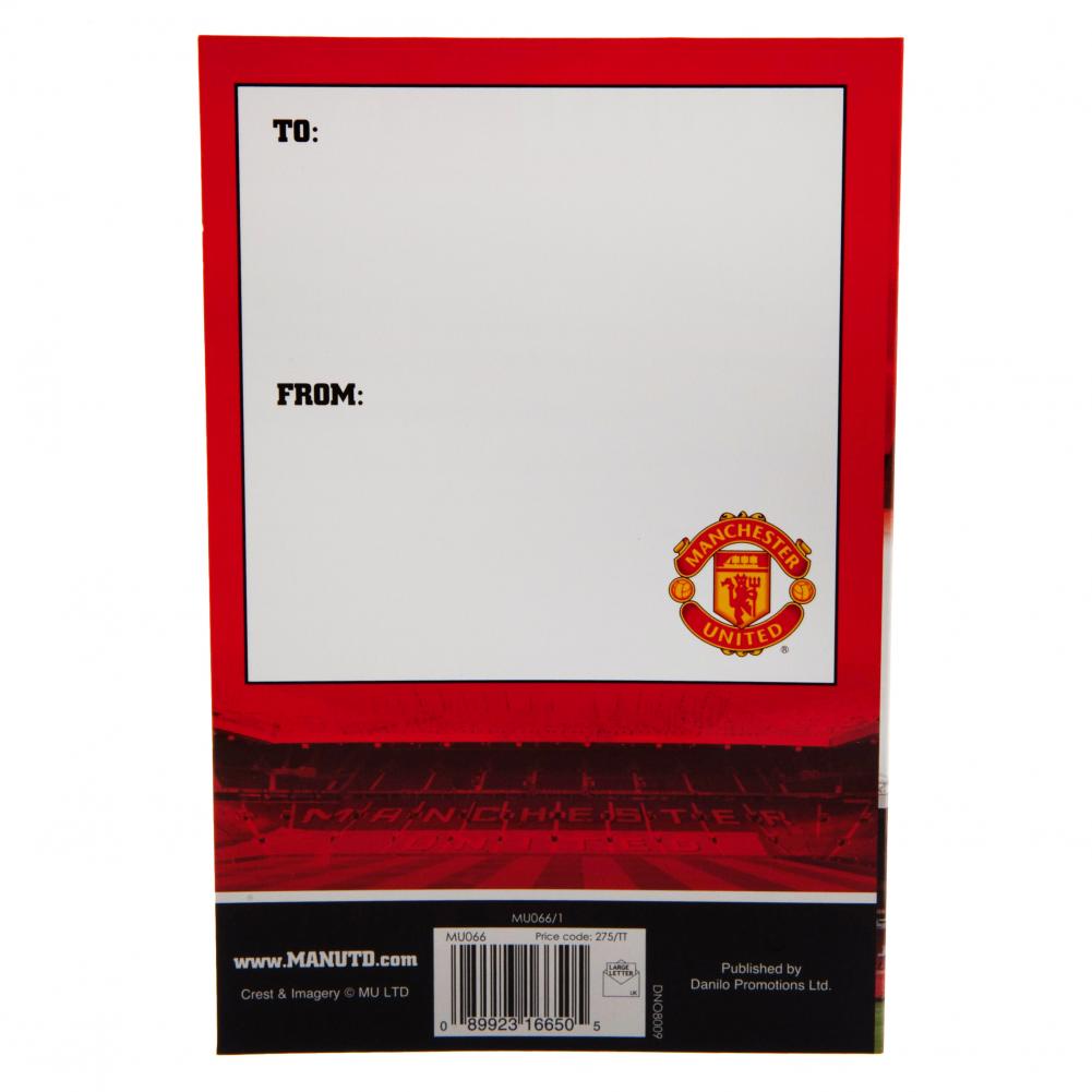 Manchester United FC Pop-Up Birthday Card