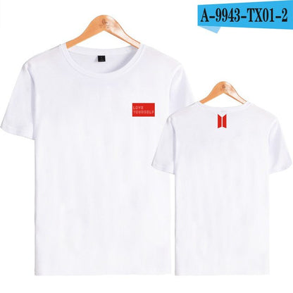 K-pop BTS Love Yourself T-shirts