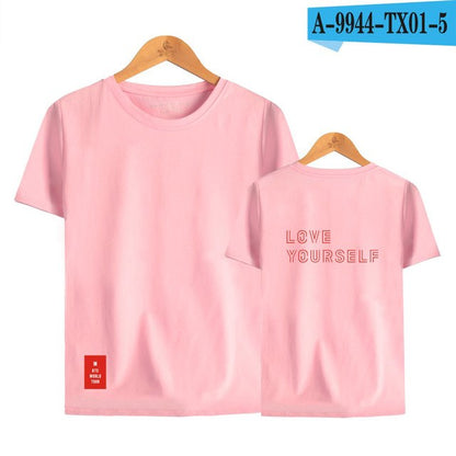 K-pop BTS Love Yourself T-shirts