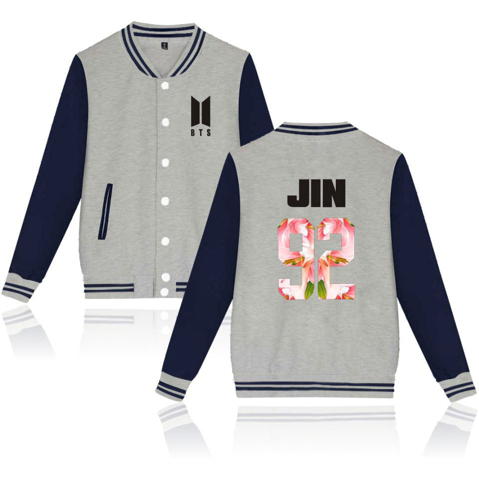 BTS Kpop Baseball Jacket Harajuku