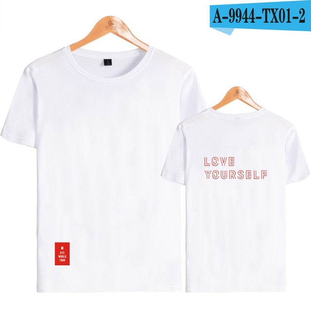 K-pop BTS Love Yourself T-shirts