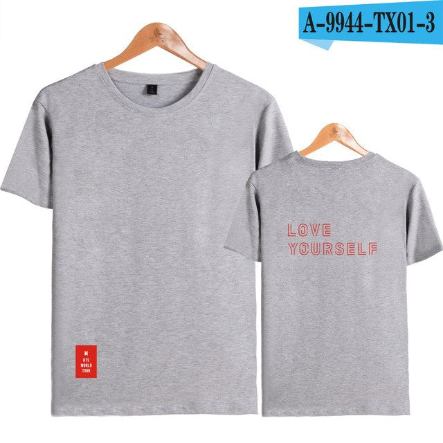 K-pop BTS Love Yourself T-shirts