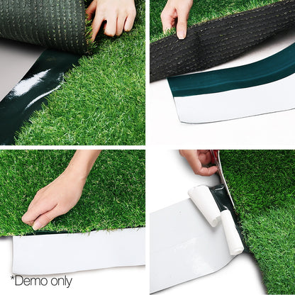 Primeturf Artificial Grass 15cmx20m Synthetic Self Adhesive Turf Joining Tape Weed Mat