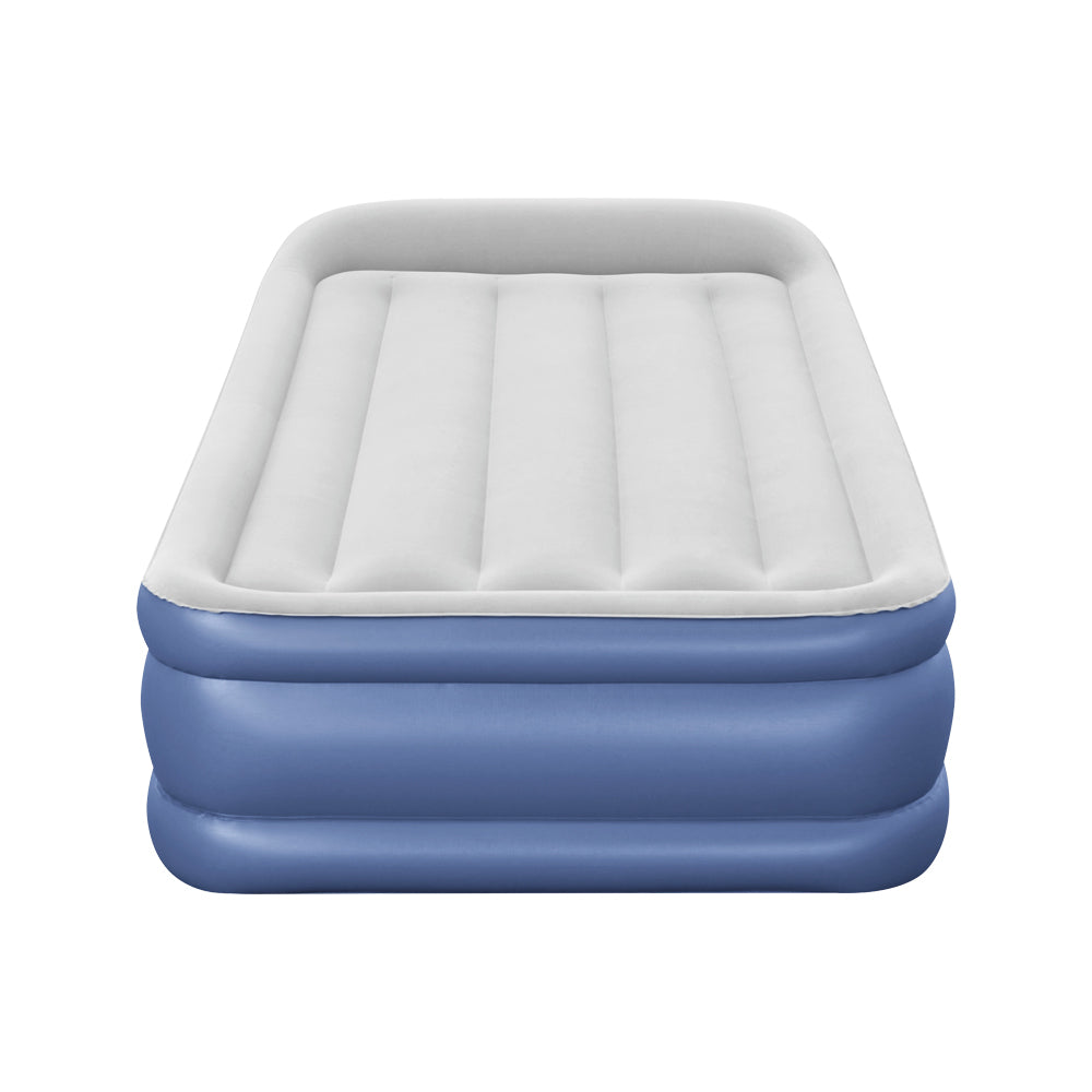 Bestway Air Mattress Inflatable Bed 46cm Airbed Single Blue