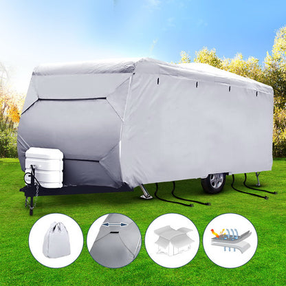 Weisshorn 18-20ft Caravan Cover Campervan 4 Layer UV Water Resistant