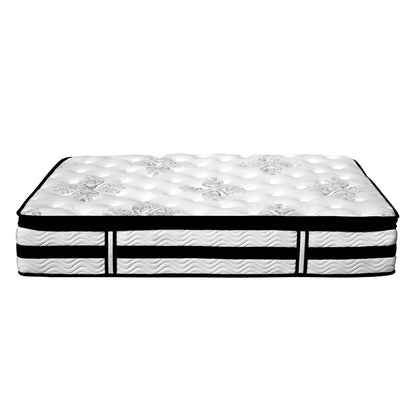 Giselle Bedding 34cm Mattress Euro Top Pocket Spring King