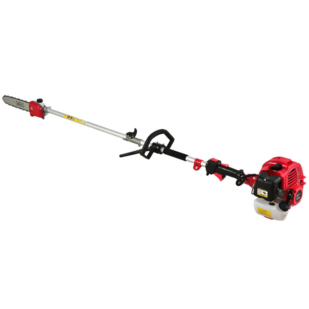 Giantz 65CC Pole Chainsaw 12in Chain Saw Petrol 5.6m Long Reach