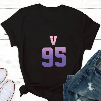 BTS Members Name & Number Women T-shirt