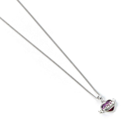 Harry Potter Sterling Silver Crystal Necklace Love Potion