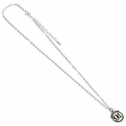 Harry Potter Silver Plated Necklace 9 & 3 Quarters