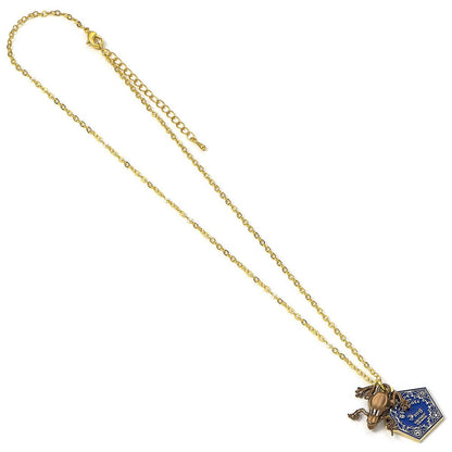 Harry Potter Gold Plated Necklace Chocolate Frog