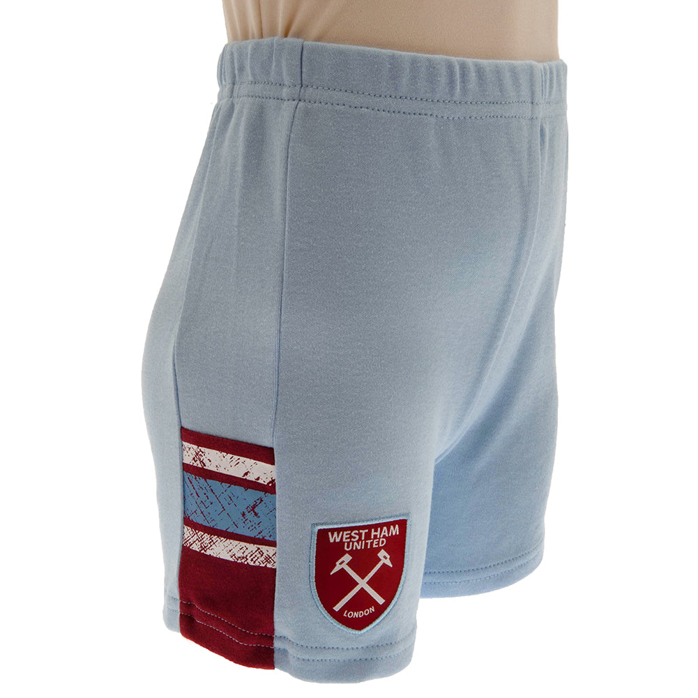 West Ham United FC Shirt & Short Set 3-6 Mths ST