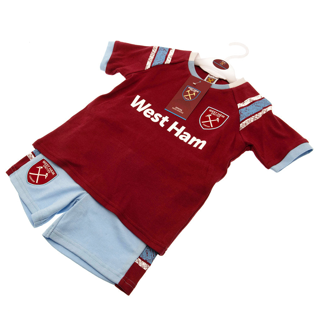 West Ham United FC Shirt & Short Set 3-6 Mths ST