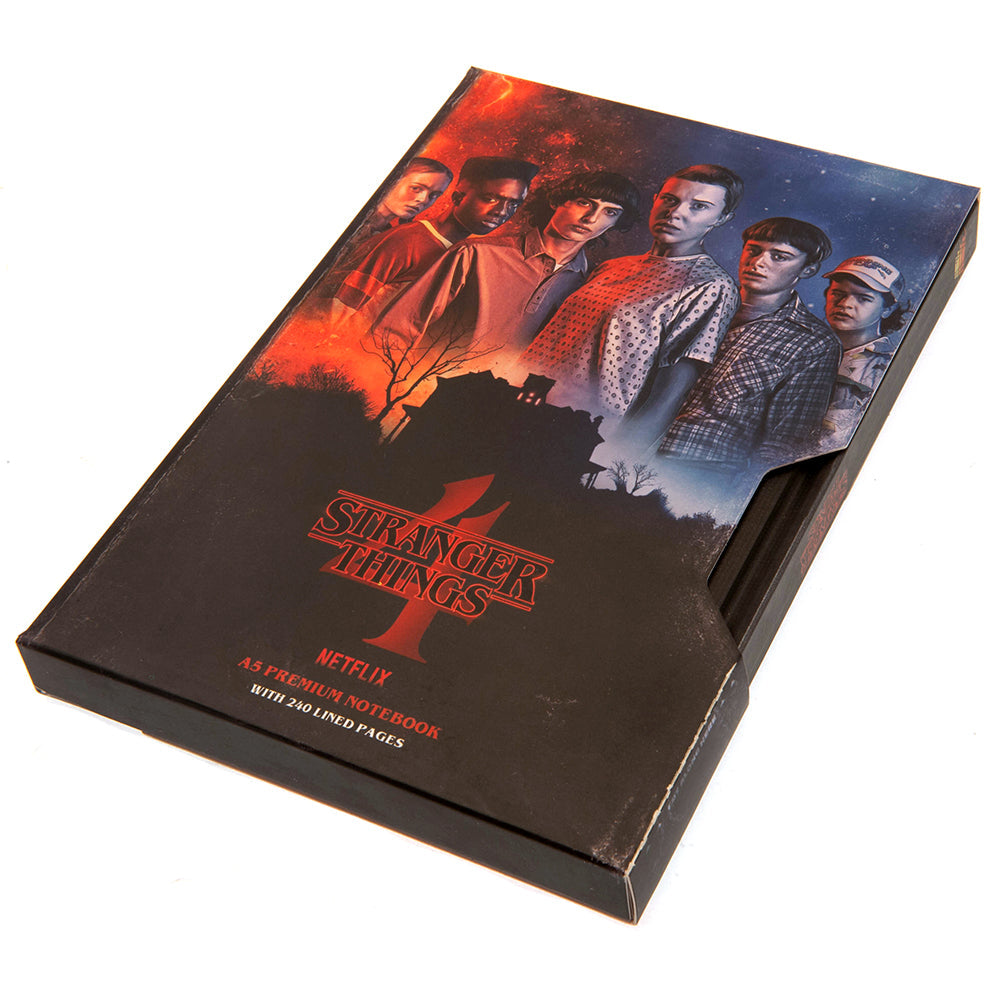 Stranger Things 4 Premium Notebook VHS