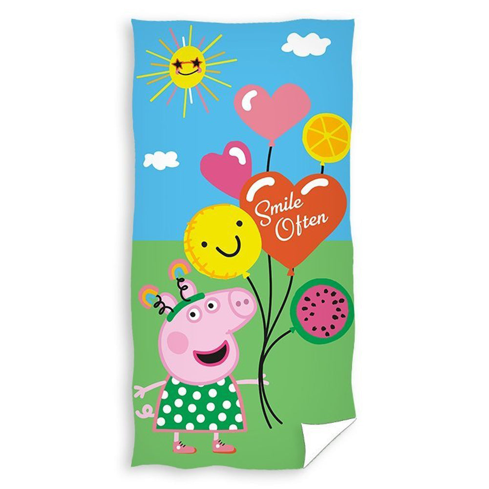 Peppa Pig Smile Often Towel