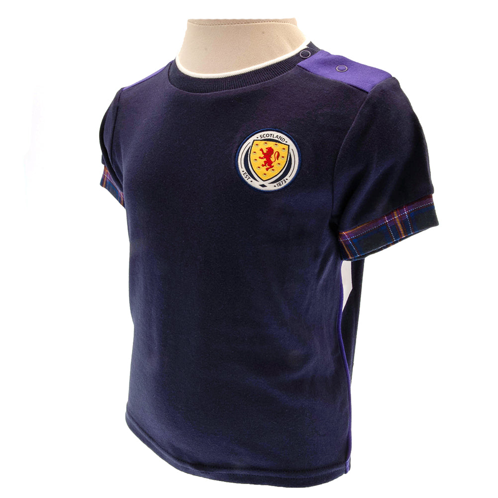 Scottish FA Shirt & Short Set 6-9 Mths TN