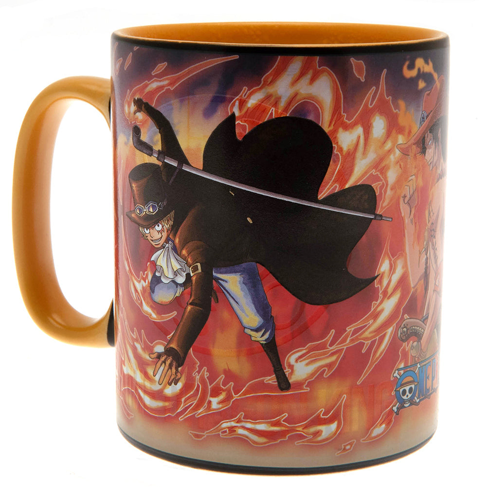 One Piece Heat Changing Mega Mug