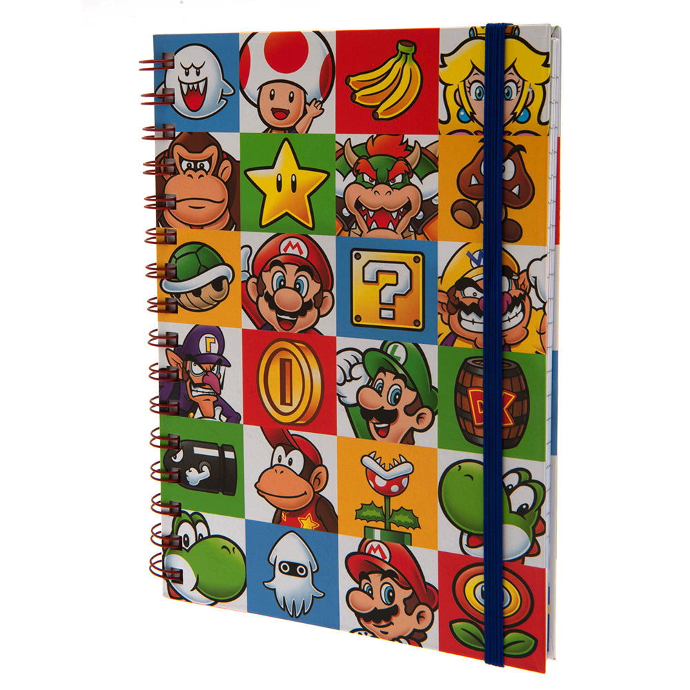 Super Mario Notebook Colour Block