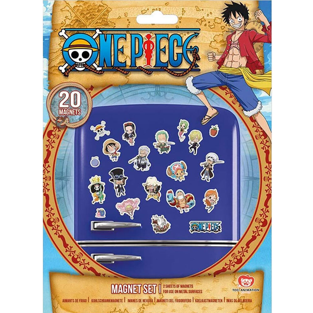 One Piece Fridge Magnet Set