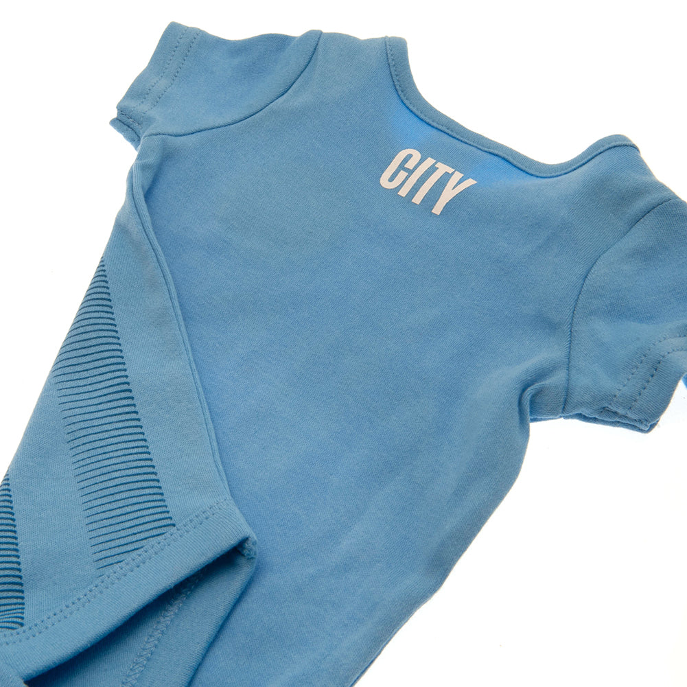 Manchester City FC 2 Pack Bodysuit 6/9 mths ES