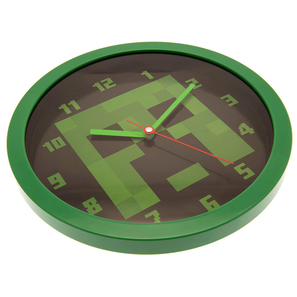 Minecraft Wall Clock