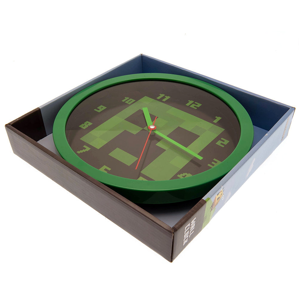 Minecraft Wall Clock