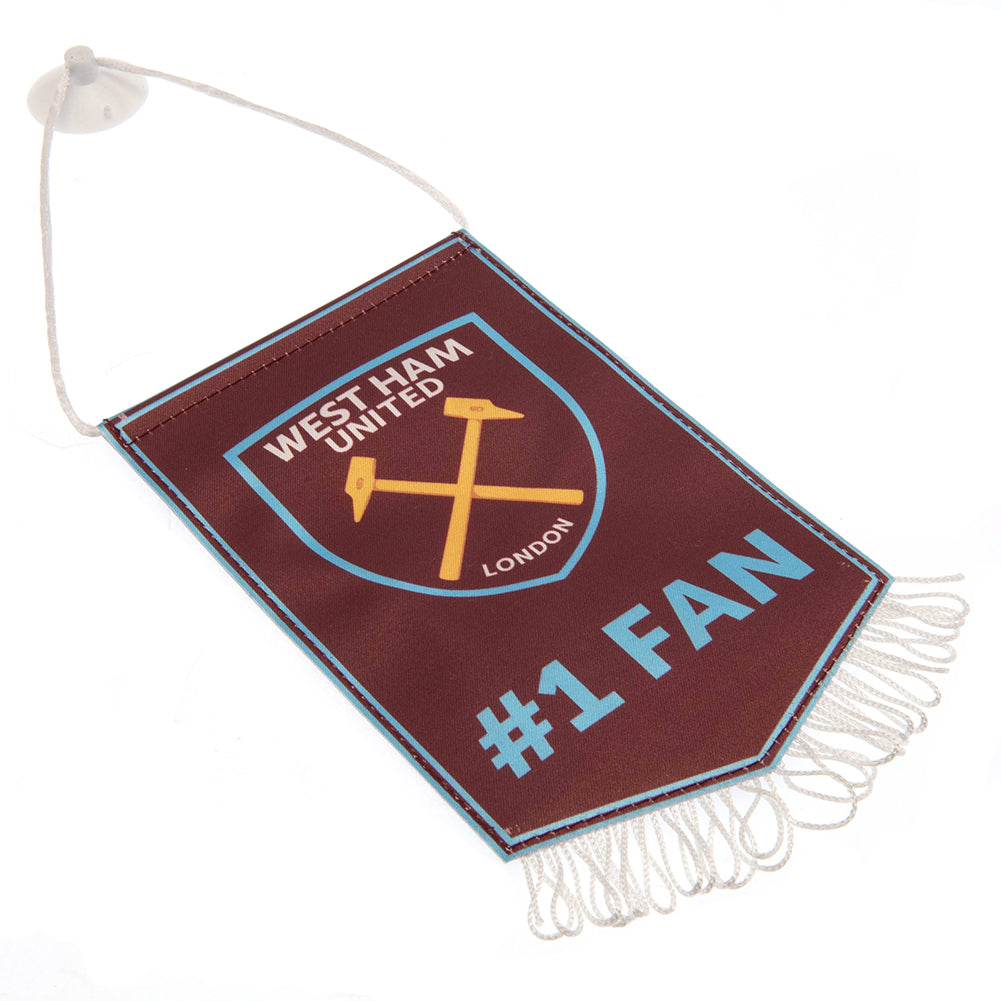 West Ham United FC Mini Pennant No. 1 Fan