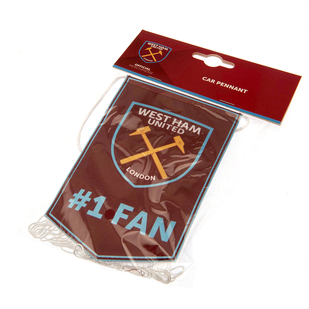 West Ham United FC Mini Pennant No. 1 Fan