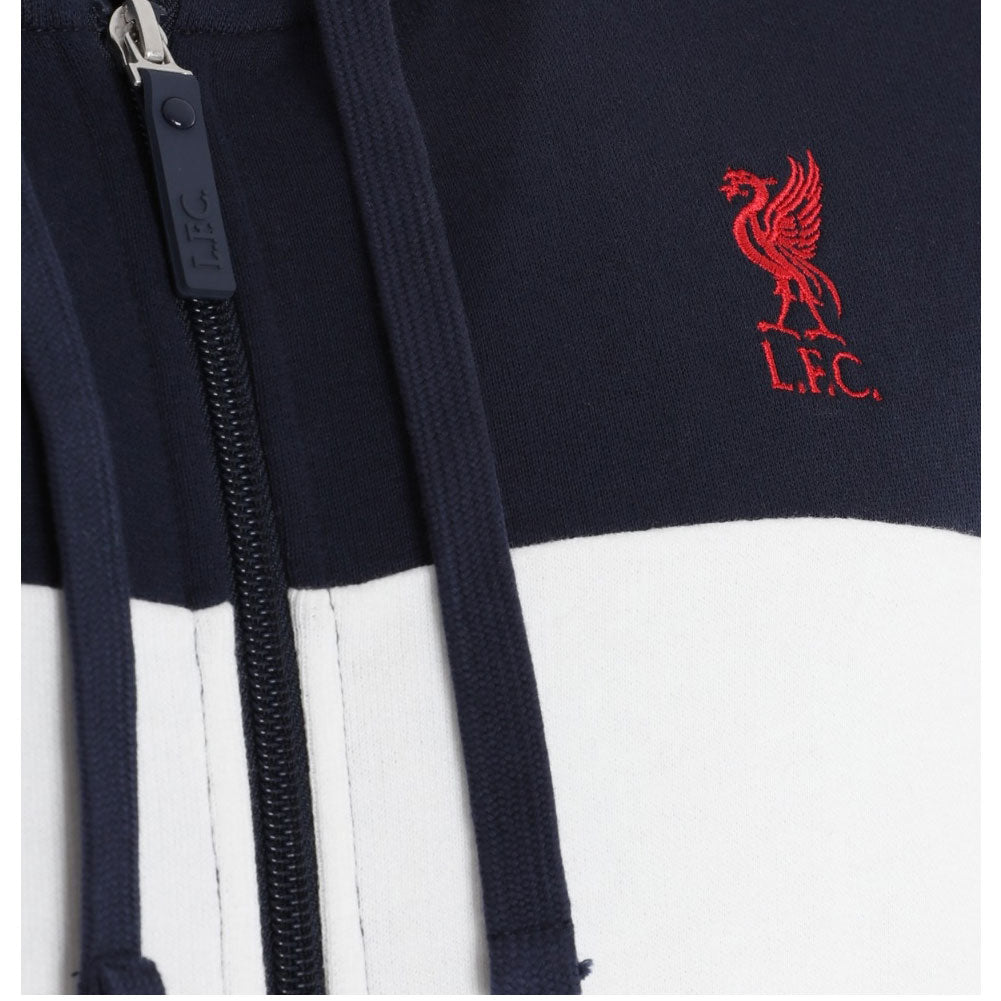 Liverpool FC Zip Through Hoody Mens Small