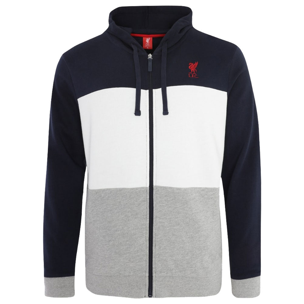 Liverpool FC Zip Through Hoody Mens Small