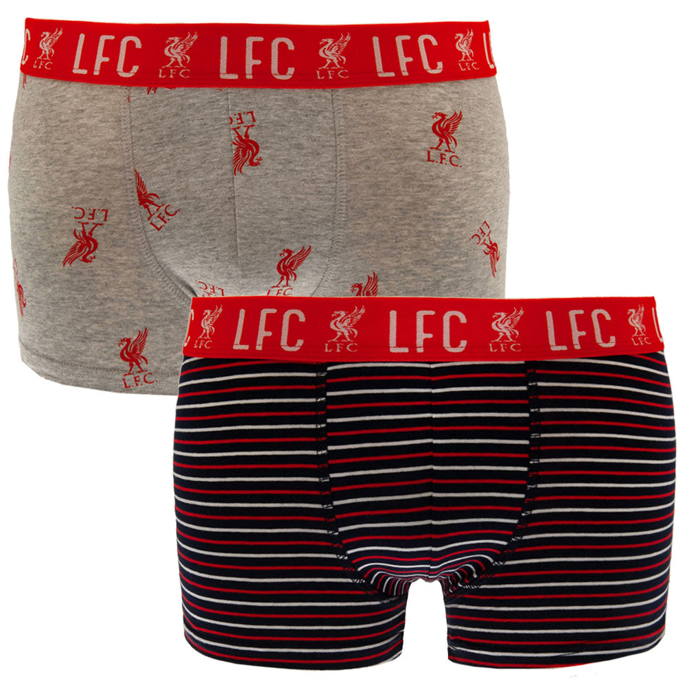 Liverpool FC 2pk Trunks Mens X Large