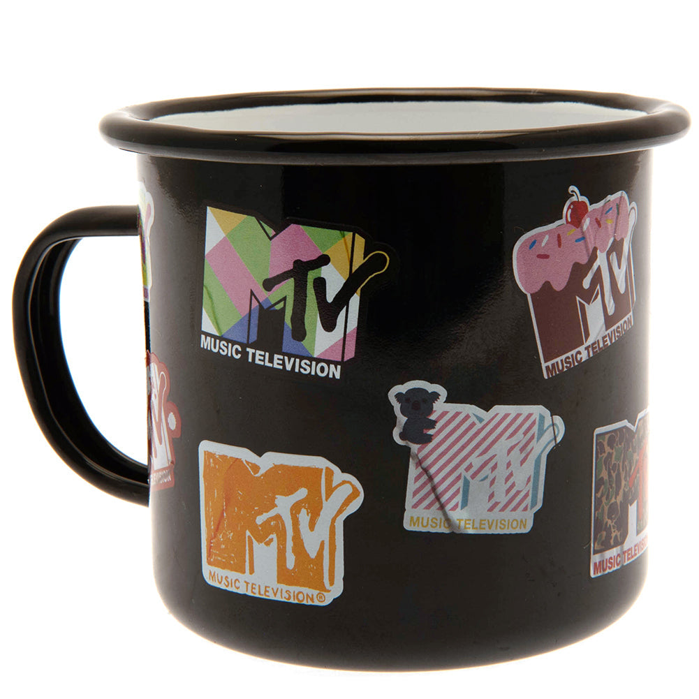 MTV Enamel Mug & Keyring Set