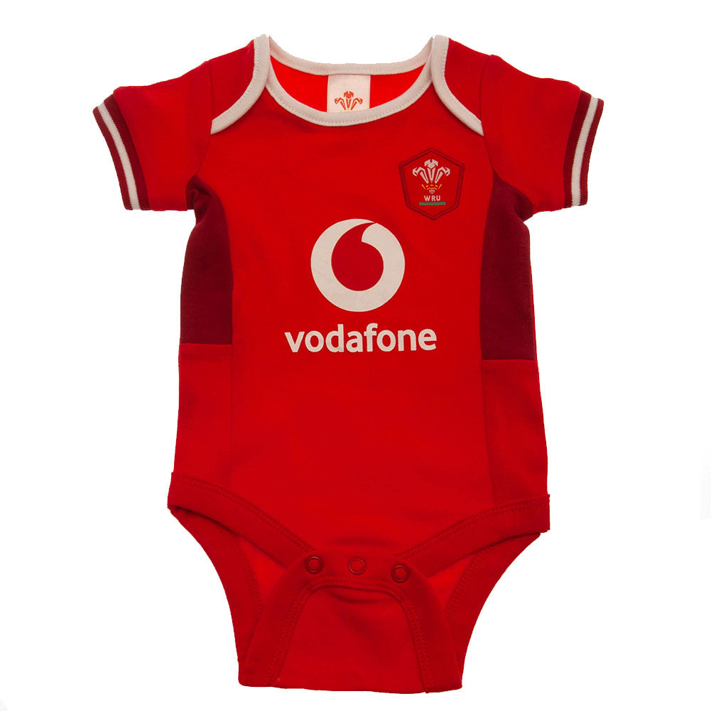 Wales RU 2 Pack Bodysuit 3/6 mths SP